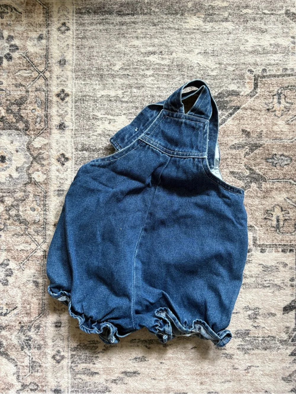 Vintage Disney Winnie the Pooh piglet denim overalls bibs embroidered 6/9 months